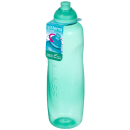 Flasche Sistema Helix Squeeze Twist ‘n’ Sip 600 ml grün