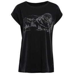 Damen-T-Shirt Alpine Pro Nogera 2 schwarz Black
