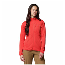 Damen-Sweatshirt Columbia Essential Hike™ Grid Fleece Full Zip