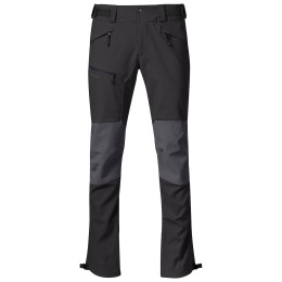 Herrenhose Bergans Fjorda Trekking Hybrid Pants schwarz/grau Solid Charcoal/Solid Dark Grey