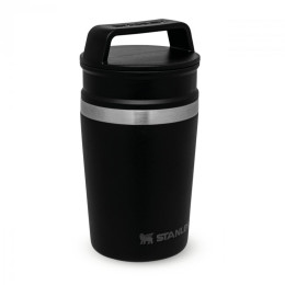 Tasse Stanley Duo uzávěr 236 ml schwarz/weiß Matte black pebble
