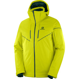 Herrenjacke Salomon Stormrace Jkt M grün Citronelle