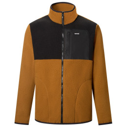 Herren Funktions-Sweatshirt Regatta Frankie Borg Colour Block braun/schwarz Rich Tan/Blk