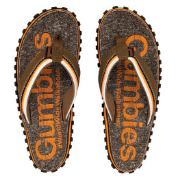 Flip-Flops Gumbies Cairns orange orange/grau Orange