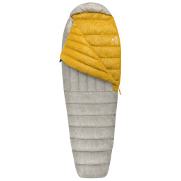 Daunenschlafsack Sea to Summit Spark SpI Regular grau Light Grey / Yellow