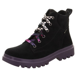 Kinder Winterschuhe Superfit Abby Nova Schwarz schwarz Schwarz