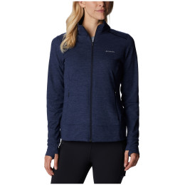 Damen Funktions-Sweatshirt Columbia Weekend Adventure™ EU Full Zip dunkelblau Dark Nocturnal Heather