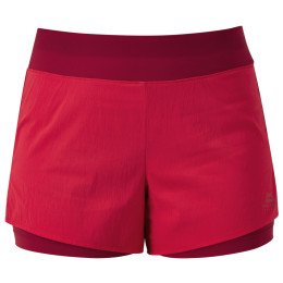 Damenshorts Mountain Equipment Dynamo Wmns Twin Short rosa Capsicum Red