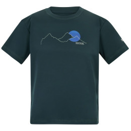 Kinder-T-Shirt Regatta Alvarado Night Sky dunkelblau Night Sky