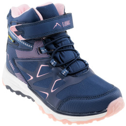 Kinderschuhe Elbrus Etpen Mid Wp Jr blau LightNavy/Pink