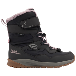 Kinder Winterschuhe Jack Wolfskin Polar Bear-G Texapore High Vc K - Phantom schwarz/rosa phantom