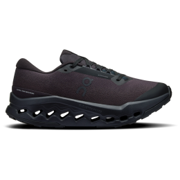 Damen Laufschuhe On Running Cloudsurfer Trail 2 WP schwarz Black/Black
