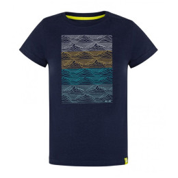Kinder-T-Shirt Loap Baris blau