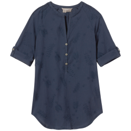Damen-T-Shirt Roayal Robins Oasis Tunic II 3/4 Sleeve blau navy