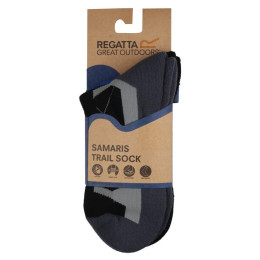 Herrensocken Regatta 2pk Outdoor ActvSck schwarz/grau Black/Hawaii