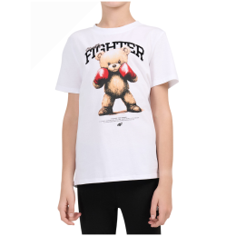 Kinder-T-Shirt 4F Tshirt F3530 White weiß White