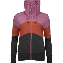 Damen Funktions-Sweatshirt Loap Ebveta rosa/grau Pink