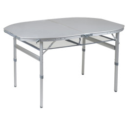 Campingtisch Bo-Camp Tafel Ovaal grau
