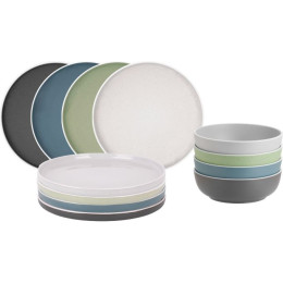 Geschirrset Brunner Midday Dolomit mix1