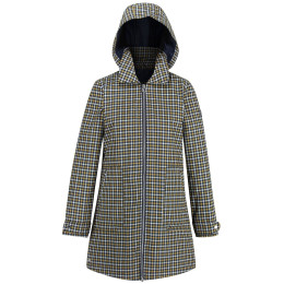 Damenmantel Regatta Celinda blau/weiß Nvy/Mustrdsd