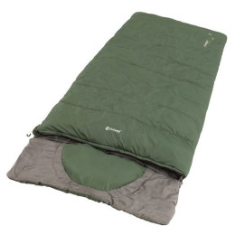 Schlafsack Outwell Contour Lux XL grün/grau Green