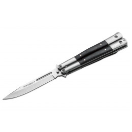 Taschenmesser Boker Magnum Balisong Wood schwarz