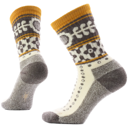 Socken Smartwool Women's Everyday Cozy Retro Sunflower Cr gelb