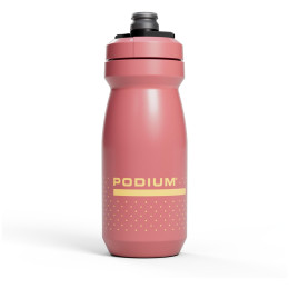 Fahrradflasche Camelbak Podium 0,62l rosa/gelb Coral Sunset