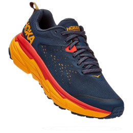 Herrenschuhe Hoka M Challenger Atr 6 Wide blau/orange Outer Space / Radiant Yellow