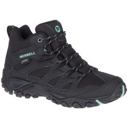Damen Wanderschuhe Merrell Claypool Sport Mid Gtx schwarz/blau Black/Wave