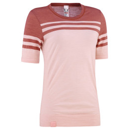 Damen-T-Shirt Kari Traa Humlesnurr Tee rosa Flush