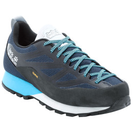 Damenschuhe Jack Wolfskin Scrambler 2 Texapore Low W schwarz/blau DarkAqua
