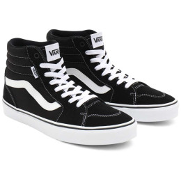 Kinderschuhe Vans YT Filmore Hi schwarz/weiß (Suede/Canvas) black/white