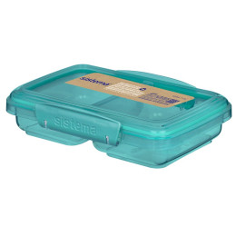 Lebensmittelbox Sistema OBP To Go Krabička na svačinu se 2 oddíly 350 ml grün