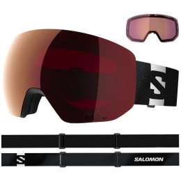 Skibrille Salomon Radium Pro S Sigma + 1 Lens schwarz Black