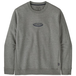Herren-Sweatshirt Patagonia Men's '95 Oval Logo Uprisal Crew Sweatshirt grau Gravel Heather