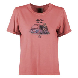 Damen-T-Shirt E9 Wild Women's rot Flamingo