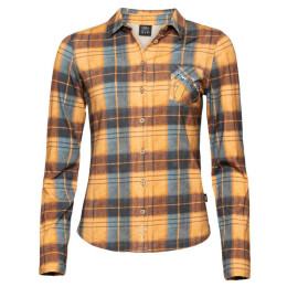 Damenhemd Chillaz Similaun 2.0 gelb/weiß ochre geyblue