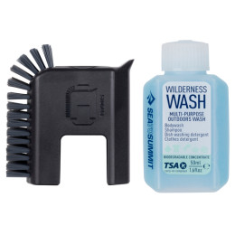 Waschset Sea to Summit Camp Kitchen Pot Scrubber 2 Piece Set schwarz Black