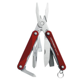 Multitool Leatherman Squirt PS4 rot
