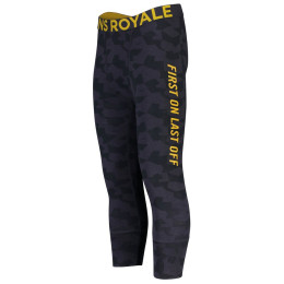 Herrenhose Mons Royale Shaun-off 3/4 Legging grau/gelb IronCamo