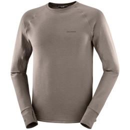 Herren-T-Shirt Salomon Essential Lightwarm grau Iron