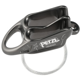 Mehrzweck-Sicherheitsbremse Petzl Reverso grau Grey
