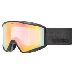 Skibrille Uvex Blast V schwarz BLACK MATT DL/RAINBOW-CLEAR S1-3