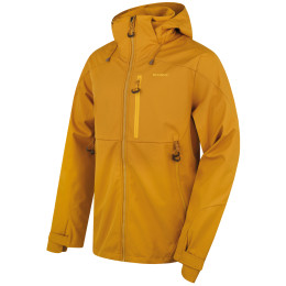 Herren Softshell-Jacke Husky Sauri M braun mustard