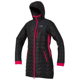 Damenmantel Direct Alpine Block Coat schwarz/rosa Black/Rose