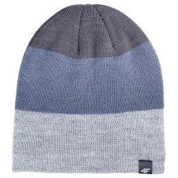Herren Wintermütze 4F Cap M510 blau/grau MULTICOLOUR MELANGE