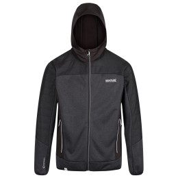 Herrenjacke Regatta Haska Hybrid schwarz Black/Black
