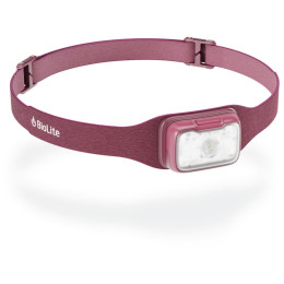 Stirnlampe BioLite Range 300 rosa wild fig