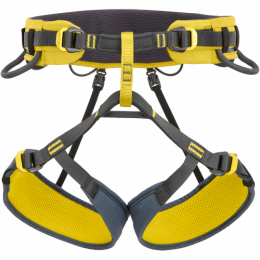 Klettergurt Climbing Technology Wall gelb/schwarz must/antr